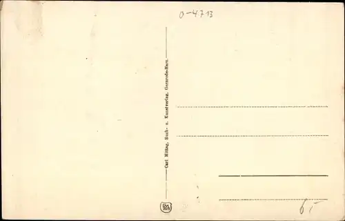 Ak Stolberg im Harz, Alte Häuser im kalten Tal