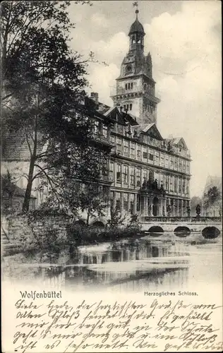 Ak Wolfenbüttel in Niedersachsen, Herzogliches schloss