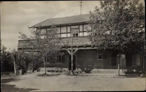 Foto Ak Petersaurach in Mittelfranken Bayern, Erholungshaus Schweizerhaus