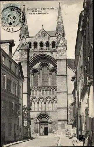 Ak Lisieux Calvados, La Cathedrale
