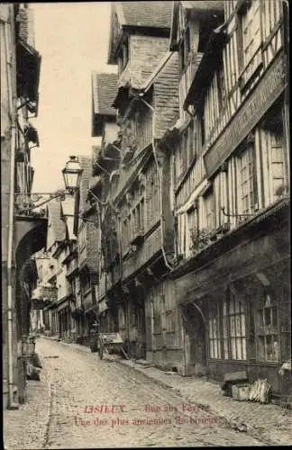 Ak Lisieux Calvados, Rue aux Fevres