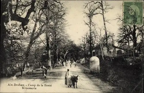 Ak Aïn Draham in Tunesien, Camp de la Sante, Kroumerie
