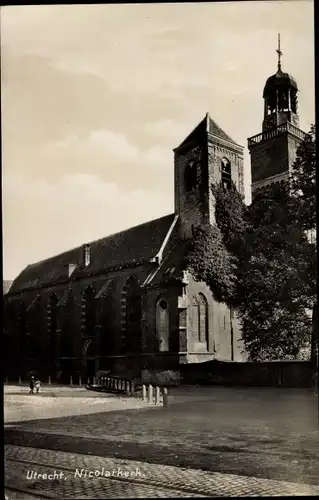 Ak Utrecht Niederlande, Nicolaikerk