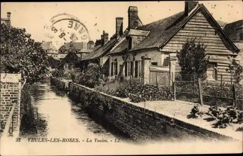 Ak Veules les Roses Seine-Maritime, La Veules