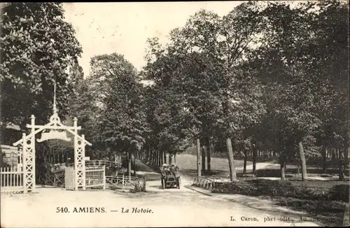 Ak Amiens Somme, La Hotoie