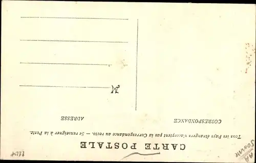 Ak Albert Somme, Le Monument des soldats morts en 1870