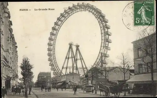 Ak Paris, La Grande Roue