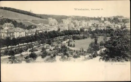 Ak Wiesbaden in Hessen, Nerothal II.