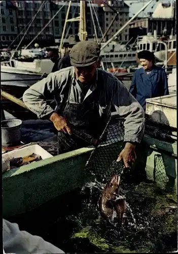Ak Bergen Norwegen, The fish market