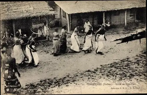 Ak Libreville Gabun, Scene de Tam Tam