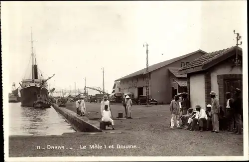 Ak Dakar Senegal, Le Môle 1 et Douane, Hafenpartie, Zollamt