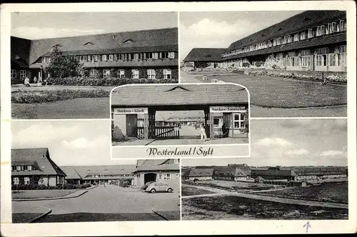 Ak Westerland auf Sylt, Nordsee Sanatorium