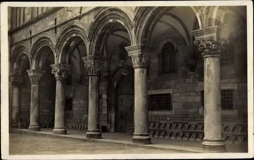 Ak Ragusa Dubrovnik Kroatien, Dvor, Rektorenpalast