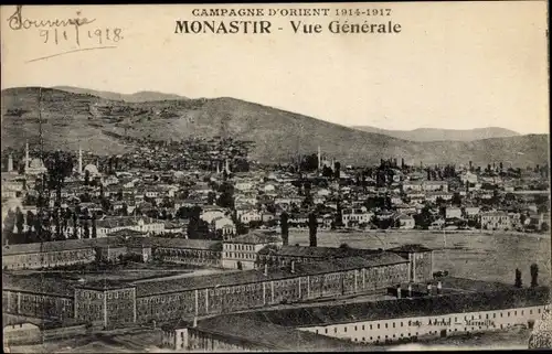 Ak Bitola Monastir Mazedonien, Vue générale, Casernes