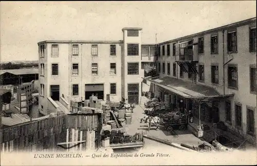 Ak L'Usine Michelin, Quai des Expeditions de Grande Vitesse