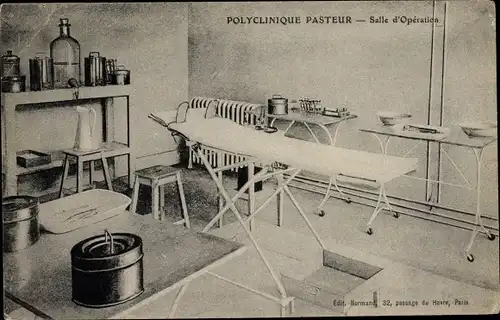 Ak Polyclinique Pasteur, Salle d'Operation