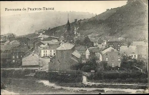 Ak Prayon Trooz Wallonien Lüttich, Panorama