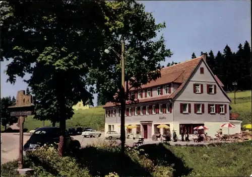 Ak Kniebis Freudenstadt im Nordschwarzwald, Gasthof zum Waldhorn