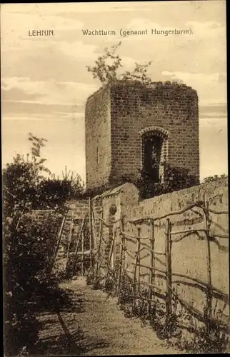 Ak Kloster Lehnin in der Mark, Wachtturm, genannt Hungerturm