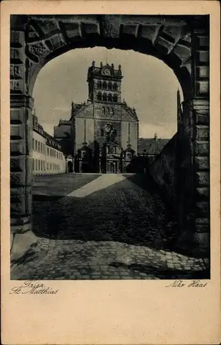 Ak Trier an der Mosel, Blick auf St. Matthias