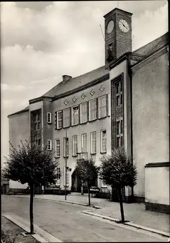 Ak Rabenau im Erzgebirge, Schule