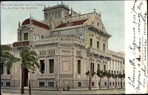Ak La Plata Argentinien, Escuela Normal