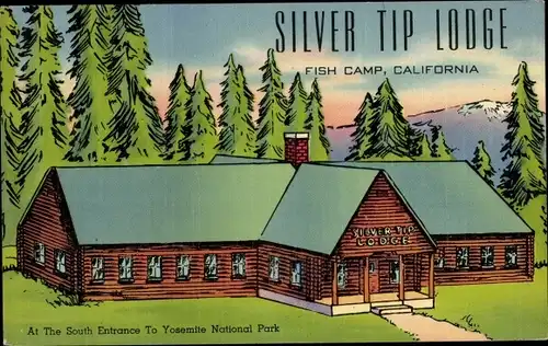 Ak Fish Camp California USA, Silver Tip Lodge, South Entrance to Yosemite National Park
