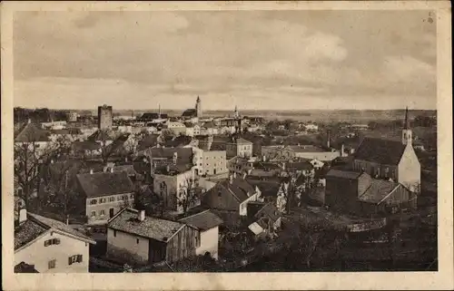 Ak Mühldorf am Inn Oberbayern, Ortsübersicht