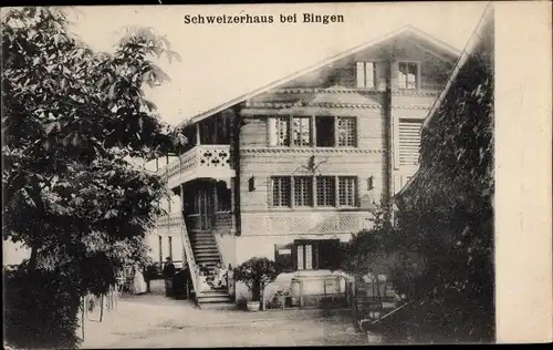 Ak Bingen am Rhein, Schweizerhaus