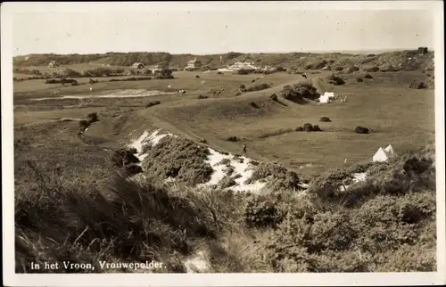 Ak Vrouwenpolder Walcheren Zeeland Niederlande, In het Vroon