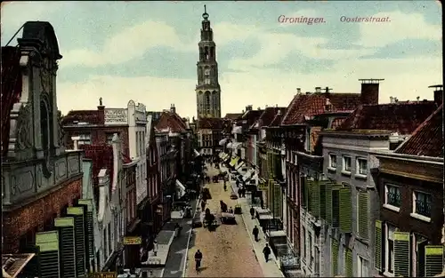 Ak Groningen Niederlande, Oosterstraat