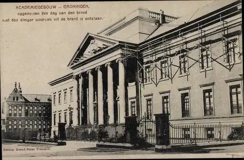 Ak Groningen Niederlande, Academiegebouw