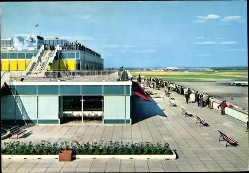 Ak Orly Val de Marne, Aeroport Paris-Orly, Les terrasses de l'aérogare