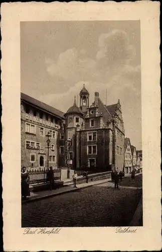 Ak Bad Hersfeld Hessen, Rathaus
