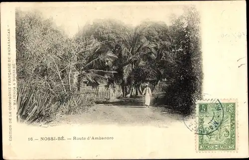 Ak Nosy Be Nossi Be Madagaskar, Route d'Ambanoro