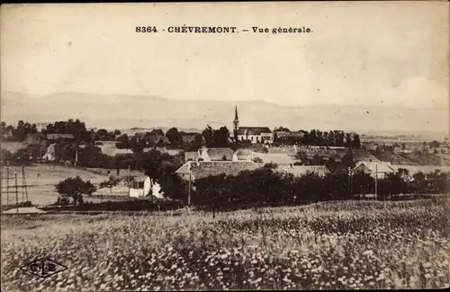 Ak Chevremont Territoire de Belfort, Vue generale