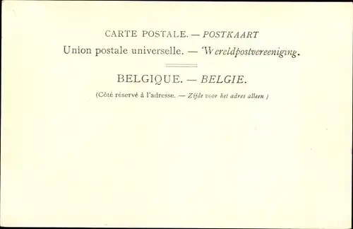 Ak Deurne Antwerpen Flandern, Stoet van den H. Fredegandus, 1902