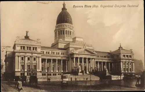 Ak Buenos Aires Argentinien, Congreso Nacional