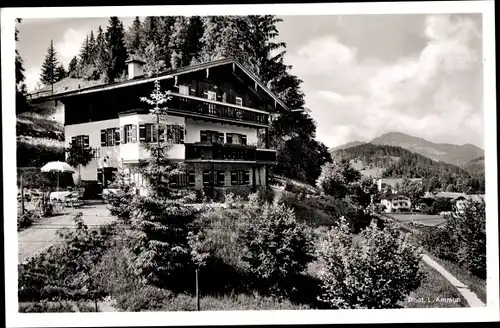 Ak Berchtesgaden, Blick zum Haus Franz Kruis