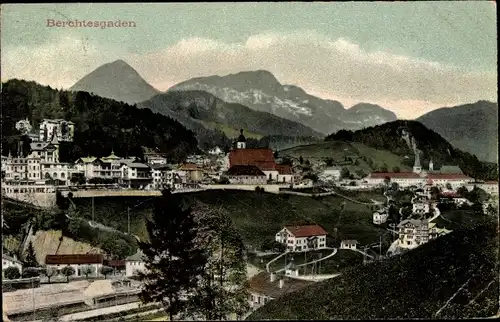 Ak Berchtesgaden, Panorama