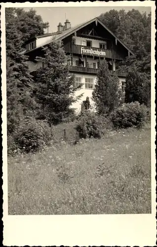 Foto Ak Schliersee in Oberbayern, Fremdenheim Wegmann