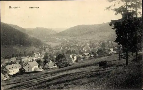 Ak Ilmenau in Thüringen, Gesamtansicht