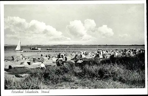 Ak Scharbeutz in Ostholstein, Partie am Strand