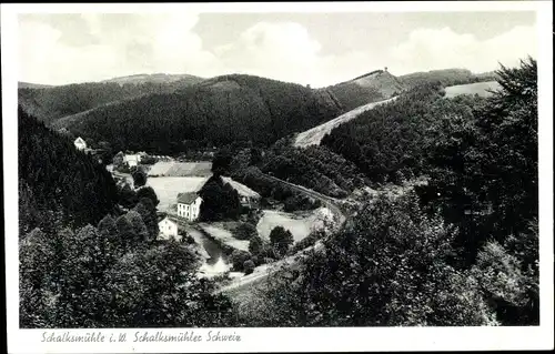 Ak Schalksmühle im Sauerland, Schalksmühle Schweiz