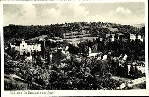 Ak Schönstatt Vallendar am Rhein, Gesamtansicht