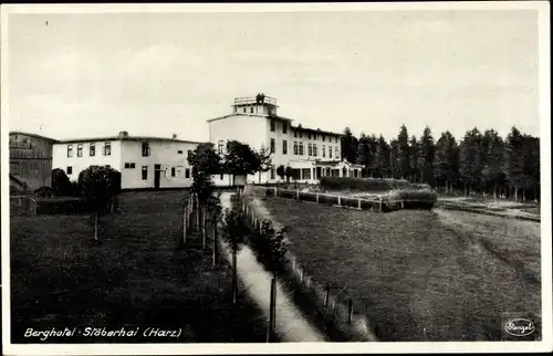 Ak Wieda Walkenried im Harz, Stöberhai, Blick zum Berghotel