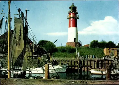 Ak Nordseebad Büsum, Leuchtturm