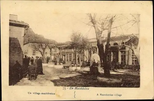 Ak Mazedonien, Un village macedonien