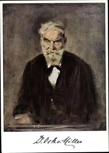 Maximum Ak Bauingenieur Oskar von Miller, Begründer des Deutschen Museums, Portrait