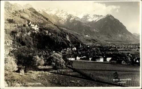 Ak Vaduz Liechtenstein, Panorama